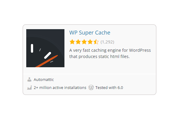 wp super cache plugins
